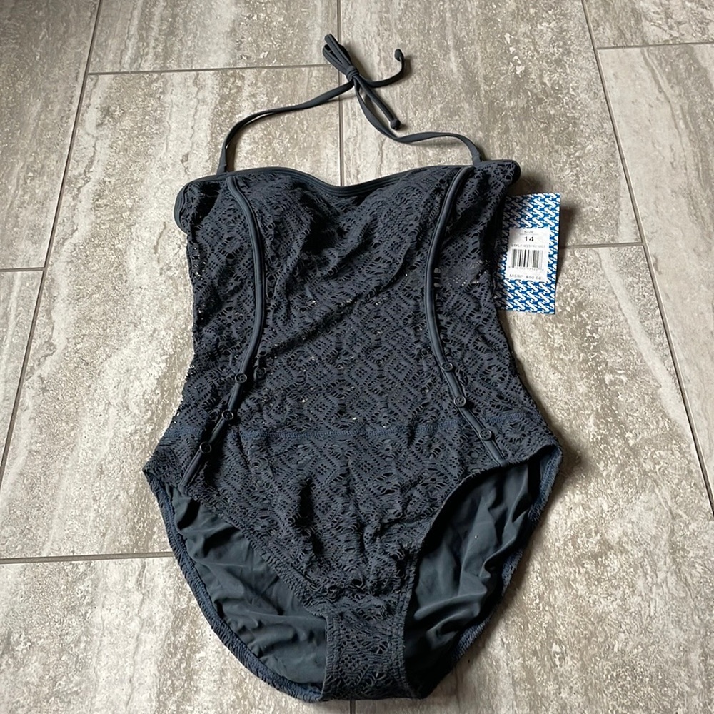 Sun & Sea One Piece Lace Swimsuit